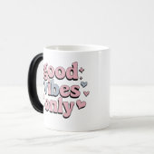 可愛いセラミックマグカップカスタムコーヒーマグカップ モーフィングマグカップ (正面左)