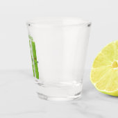 可愛いセロリにトリオ漫画の野菜を付ける ショットグラス (右)