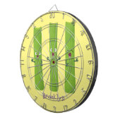 可愛いセロリにトリオ漫画の野菜を付ける ダーツボード (正面右)