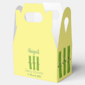 可愛いセロリにトリオ漫画の野菜を付ける フェイバーボックス (オープン)