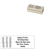 可愛いセロリにトリオ漫画の野菜を付ける ラバースタンプ (押印)