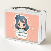 可愛いソフィア弁当箱 メタルランチボックス (裏面)