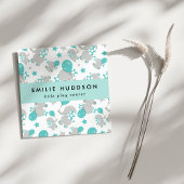 可愛いゾウ、キッズセン遊ター、アクティビティセンター スクエア名刺