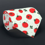 可愛いタイトトマト柄 ネクタイ<br><div class="desc">可愛いタイリングのトマトパターンのネックタイ</div>