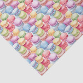 可愛いタイルのマカロン模様 薄葉紙 (詳細)