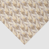 可愛いタイル張りパンパスグラスパターン 薄葉紙 (詳細)