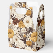 可愛いタイル張り房宝花タイル模様 フェイバーボックス (オープン)