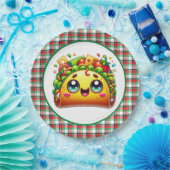 可愛いタコ好きパーティー ペーパープレート (パーティー)