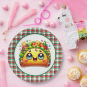 可愛いタコ好きパーティー ペーパープレート (パーティー)