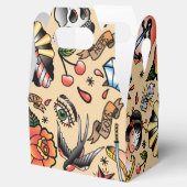 可愛いタトゥー好きのタイルパーティー フェイバーボックス (オープン)