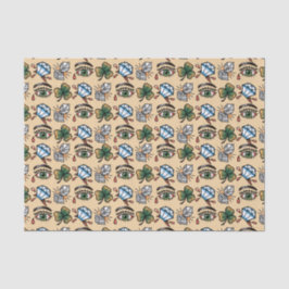 可愛いタトゥー好きのタイルパーティー 薄葉紙