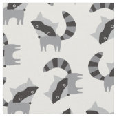 可愛いタヌキ生地 ファブリック (クローズアップ)