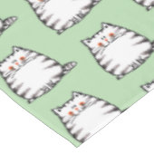 可愛いタビーキャット – かわいい子猫猫好き テーブルクロス (アングル)