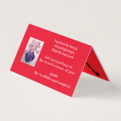 可愛いタビー猫キャッメリースマスクリスマスカードセット (裏面)