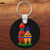 可愛いタワーキーチェーンが2つ キーホルダー (正面)