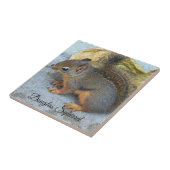 可愛いダグラス自然写真 タイル (側面)