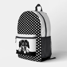 可愛いダシュントと水玉模様