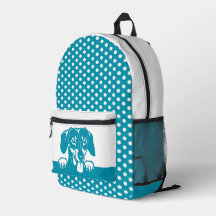 可愛いダシュントと水玉模様