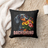 可愛いダシュントのママ クッション (ブランケット)