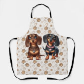可愛いダシュントの友達 エプロン (正面)