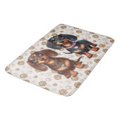 可愛いダシュントの友達 バスマット (アングル)