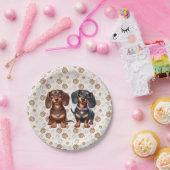 可愛いダシュントの友達 ペーパープレート (パーティー)