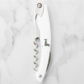 可愛いダシュント付きコルク抜き ソムリエナイフ (正面)