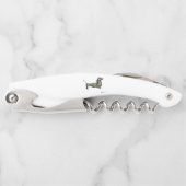 可愛いダシュント付きコルク抜き ソムリエナイフ (正面)