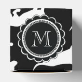 可愛いダシュント模様 フェイバーボックス (上部)