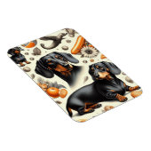 可愛いダシュント模様 マグネット (右側)