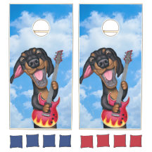 可愛いダシュント・ギター・プレーヤー