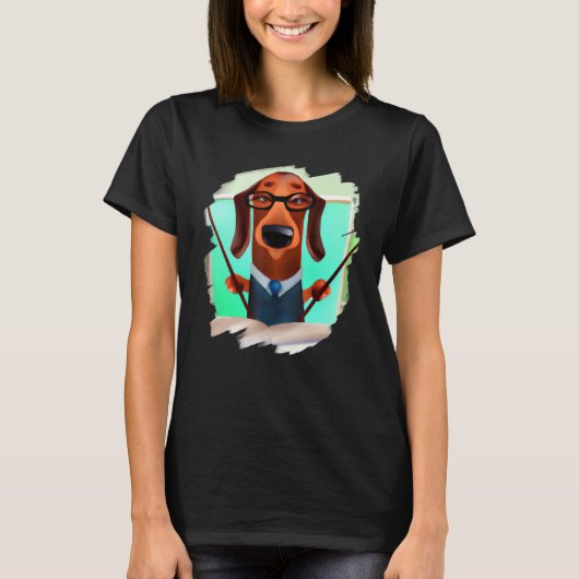可愛いダシュント・チウエニー先生教授学校 Tシャツ (正面)