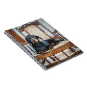 可愛いダシュント ノートブック (右側)