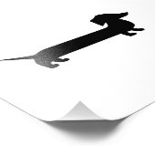 可愛いダシュント フォトプリント            (角)