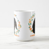 可愛いダシュント – Dachshund Mama コーヒーマグカップ (中央)