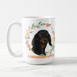 可愛いダシュント – Dachshund Mama コーヒーマグカップ