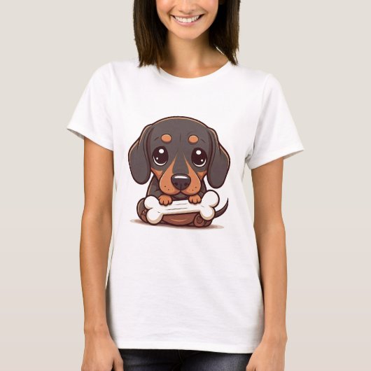 可愛いダシュントTシャツ Tシャツ (正面)