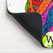 可愛いダッカラフルシュントおもしろいマウスパッド マウスパッド (コーナー)