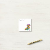 可愛いダッカラフルシュント ポストイット (デスク上)