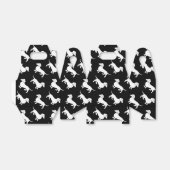 可愛いダックスシャントのドキシーパターン フェイバーボックス (折り畳みなし)