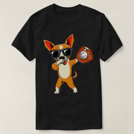 可愛いダビングチワホアドッグダブキッズボーイズガールズバス Tシャツ (デザイン正面)