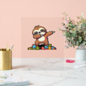 可愛いダビング自閉症意識自閉症の子供 アクリルサイン (ウェディング)