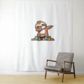 可愛いダビング自閉症意識自閉症の子供 タペストリー (インサイチュ)