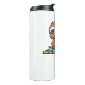 可愛いダビング自閉症意識自閉症の子供 タンブラー (回転左)