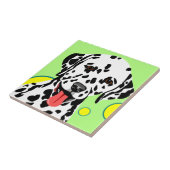 可愛いダルマチアンパピー タイル (側面)