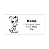 可愛いダルマチアンパピー ラバースタンプ (インプリント)