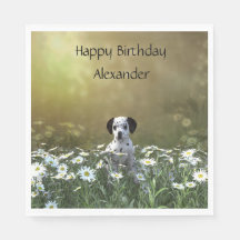 可愛いダルマチアンパピーinデイジー