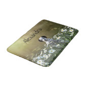 可愛いダルマチアンパピーinデイジー バスマット (アングル)