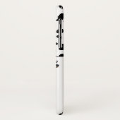 可愛いダルマティア黒白ハッピースポット Case-Mate iPhoneケース (裏面/左)