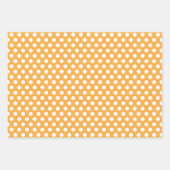 可愛いチキンストライプの紙セット3セット ラッピングペーパーシート (正面2)